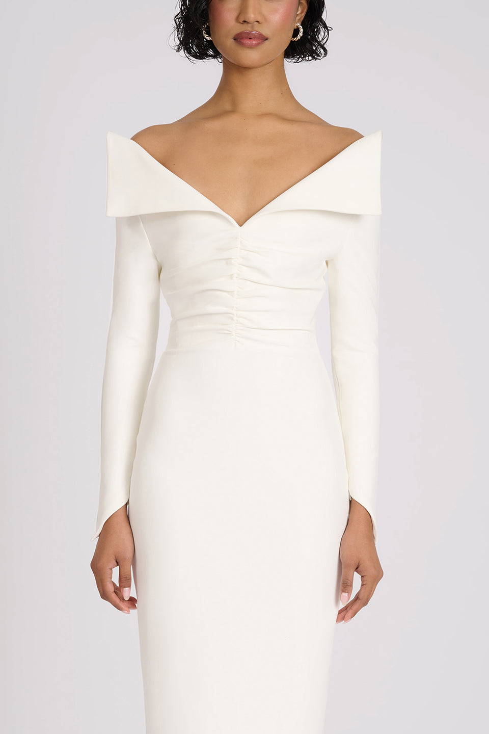 Delsa Dress | White