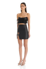 Simone Skirt | Black - ELIYA THE LABEL