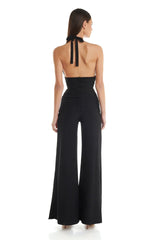 Leontina Pantsuit | Black - ELIYA THE LABEL