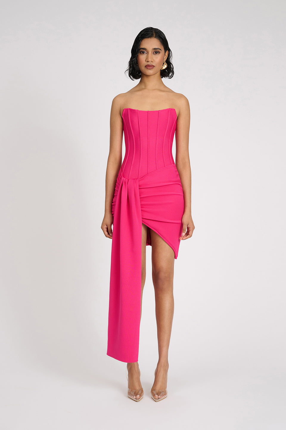 Mikah Dress | Magenta