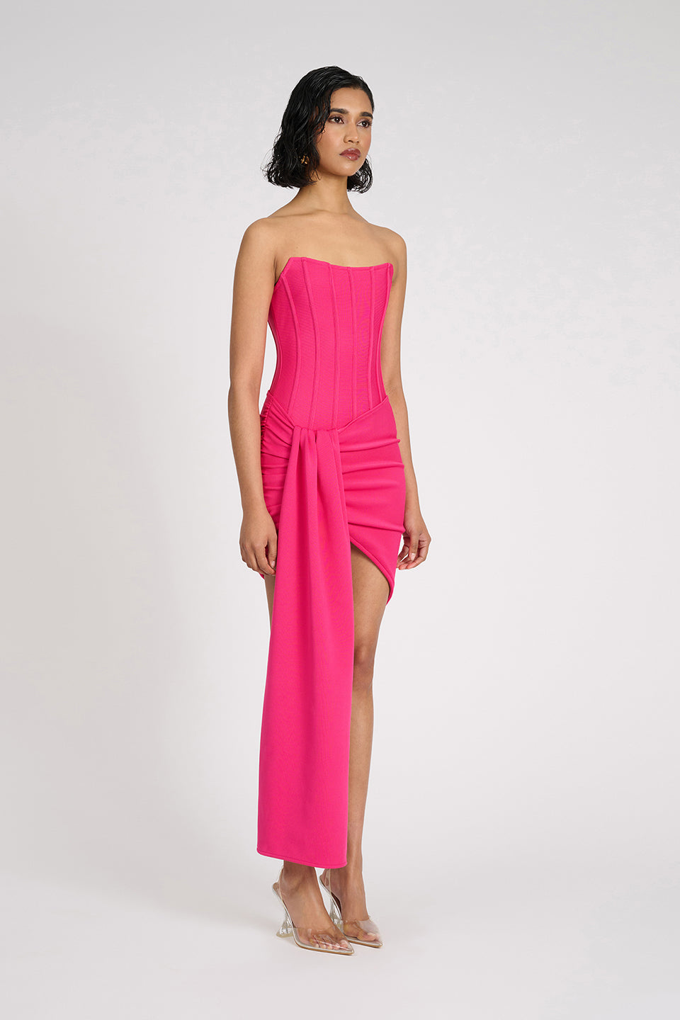 Mikah Dress | Magenta