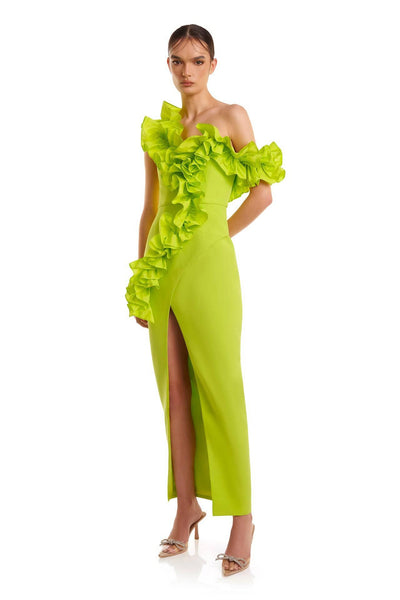 Rosanna Dress Silk Ikat Malibu Print
