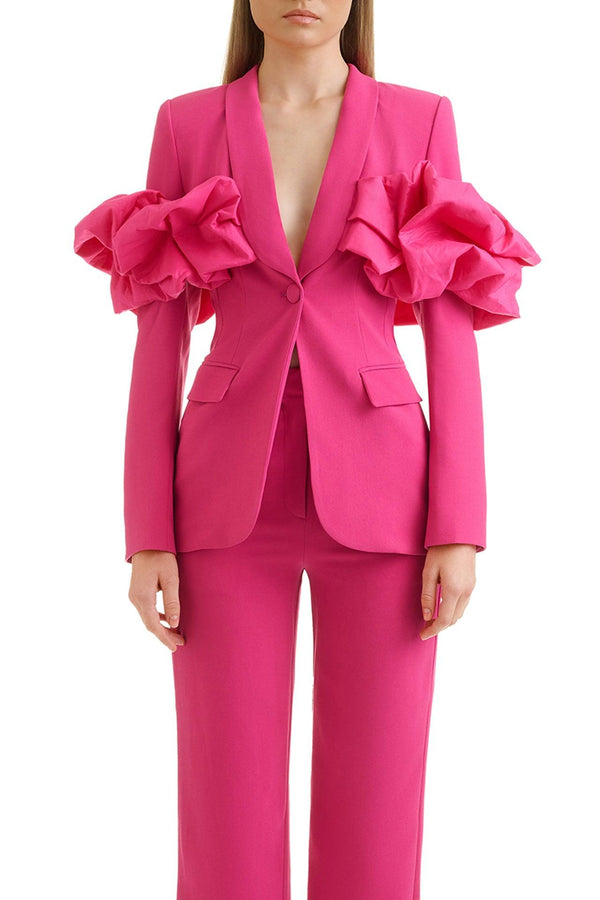 Rosette Blazer - ELIYA THE LABEL