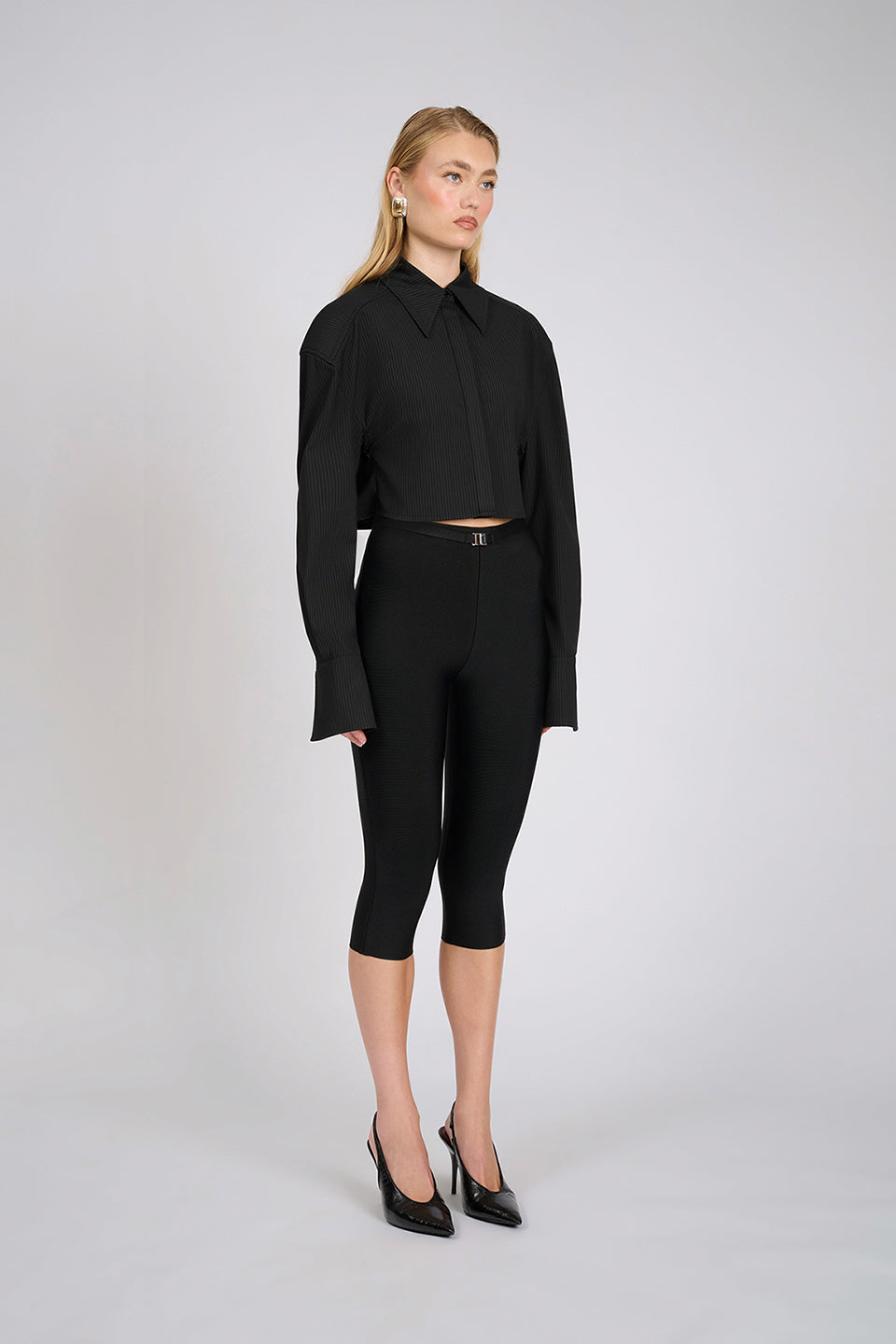 Aire Capri Pants | Black