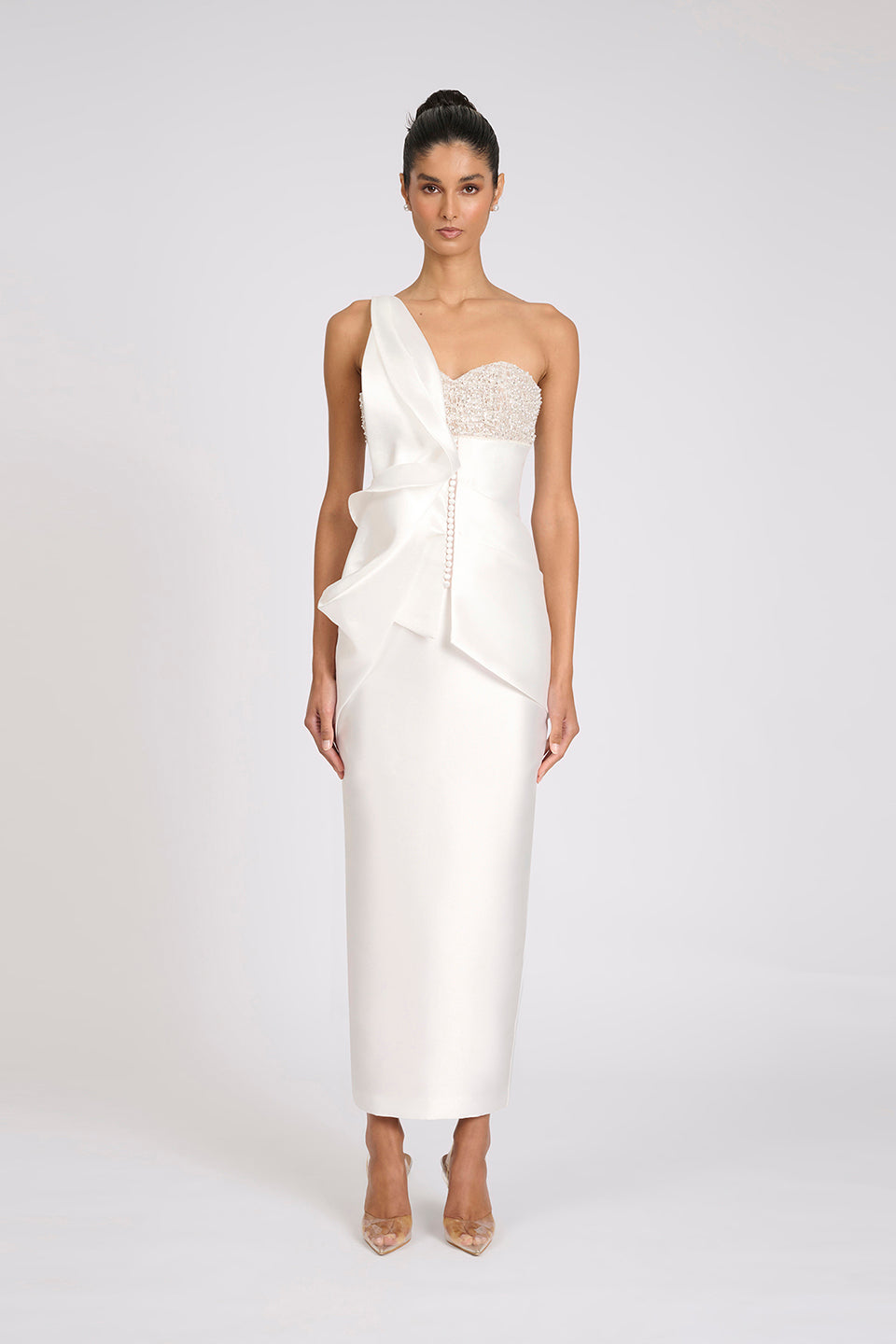Theresa Dress | White