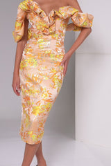 Brielle Dress | Yellow