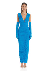 Anna Dress | Blue - ELIYA THE LABEL