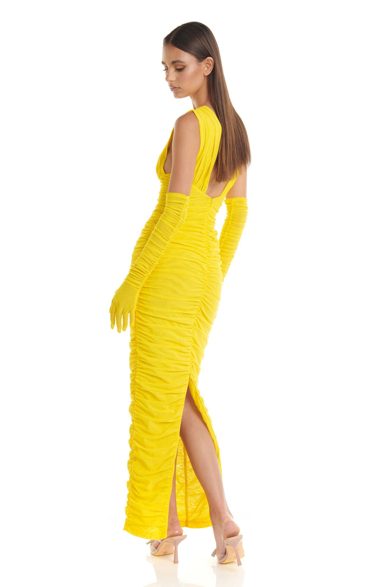 Anna Dress | Yellow - ELIYA THE LABEL