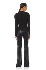Kai Vegan Leather Pants - ELIYA THE LABEL