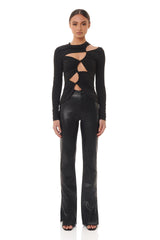 Kai Vegan Leather Pants - ELIYA THE LABEL
