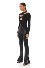 Kai Vegan Leather Pants - ELIYA THE LABEL