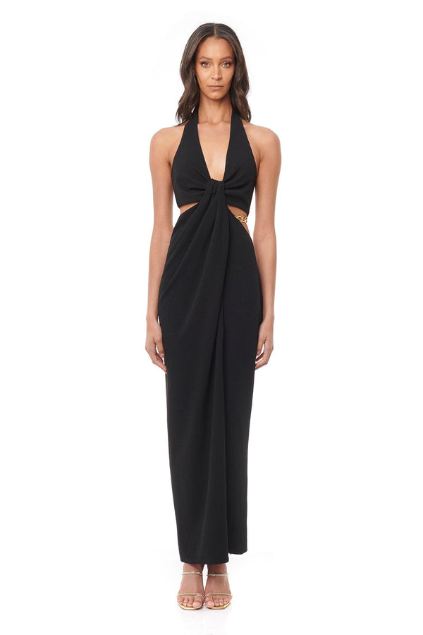 Domenica Gown | Black - ELIYA THE LABEL