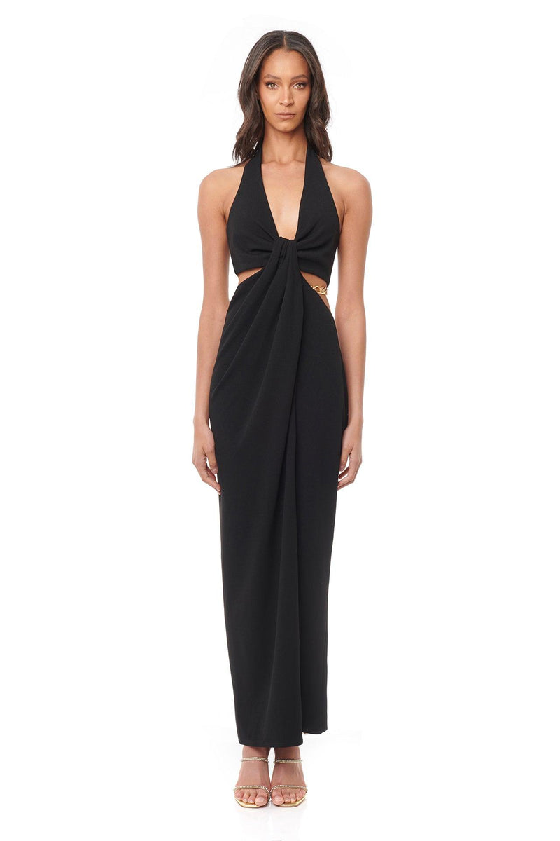 Domenica Gown | Black - ELIYA THE LABEL