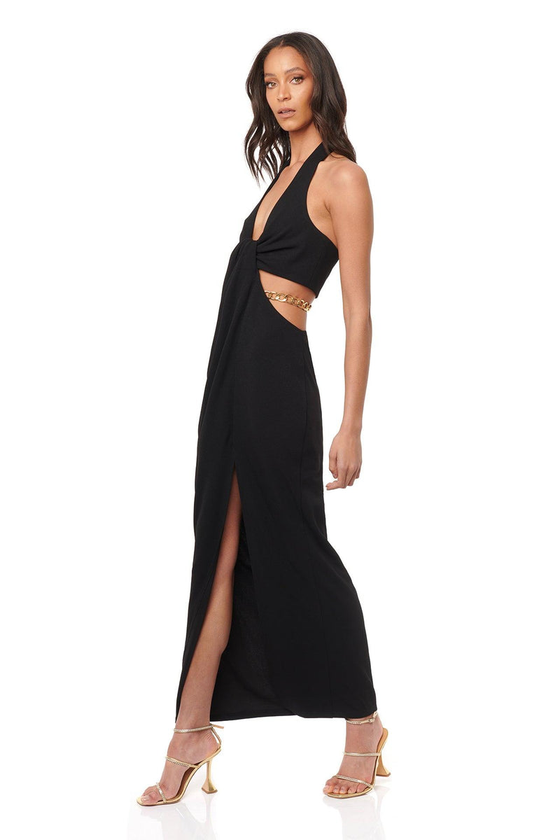 Domenica Gown | Black - ELIYA THE LABEL