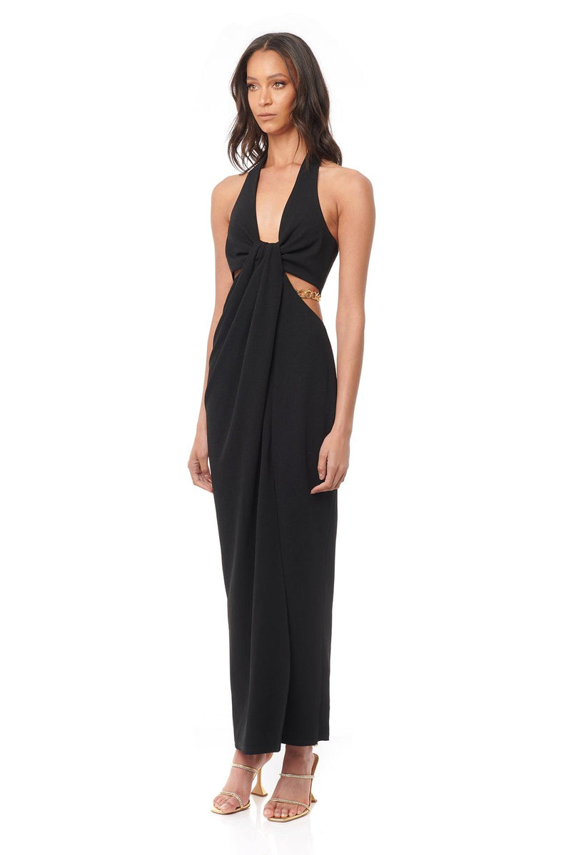 Domenica Gown | Black - ELIYA THE LABEL