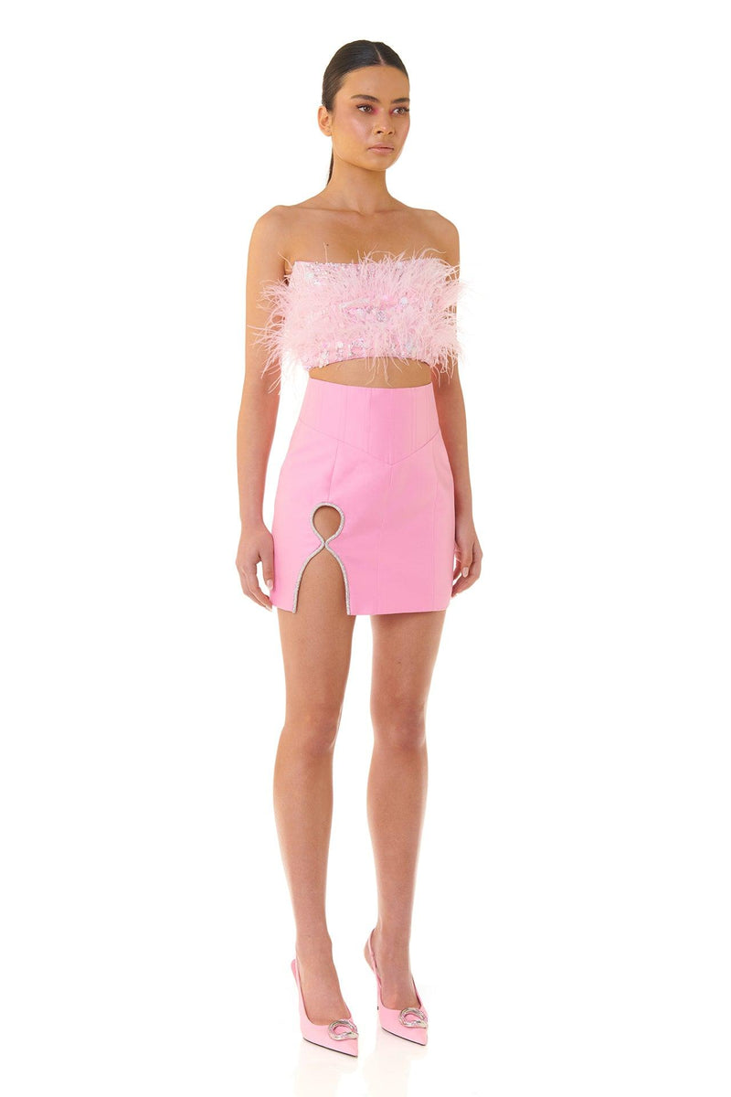 Simone Skirt | Pink - ELIYA THE LABEL