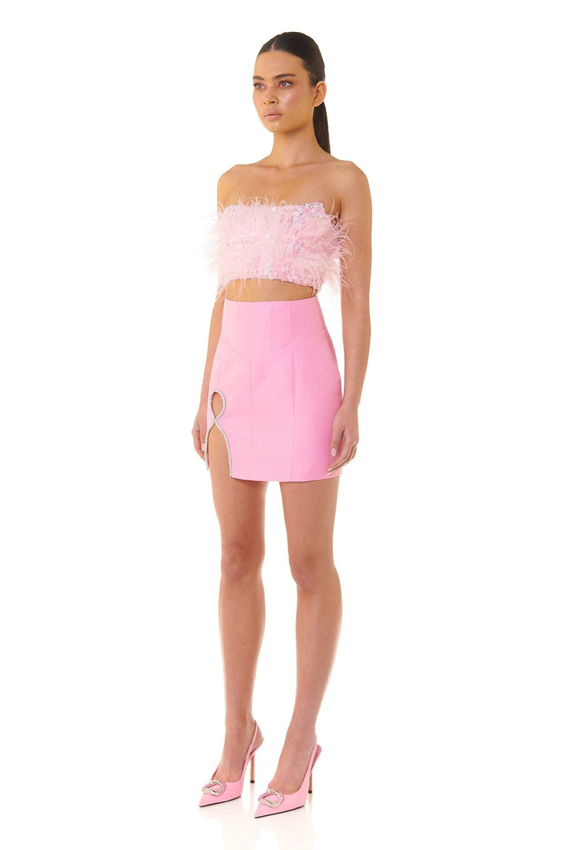 Simone Skirt | Pink - ELIYA THE LABEL