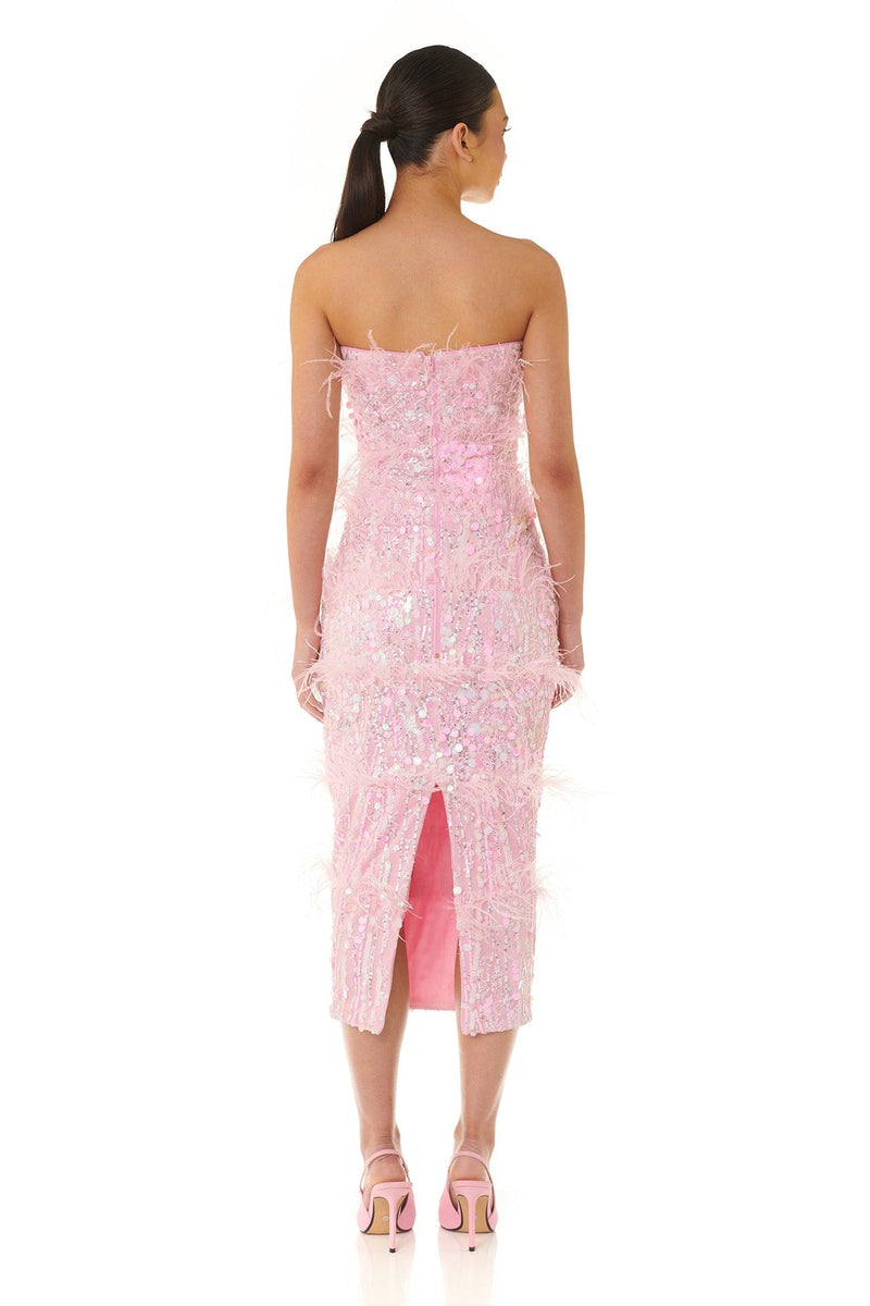 Madelyn Dress | Pink - ELIYA THE LABEL