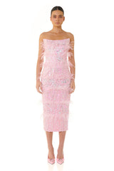 Madelyn Dress | Pink - ELIYA THE LABEL