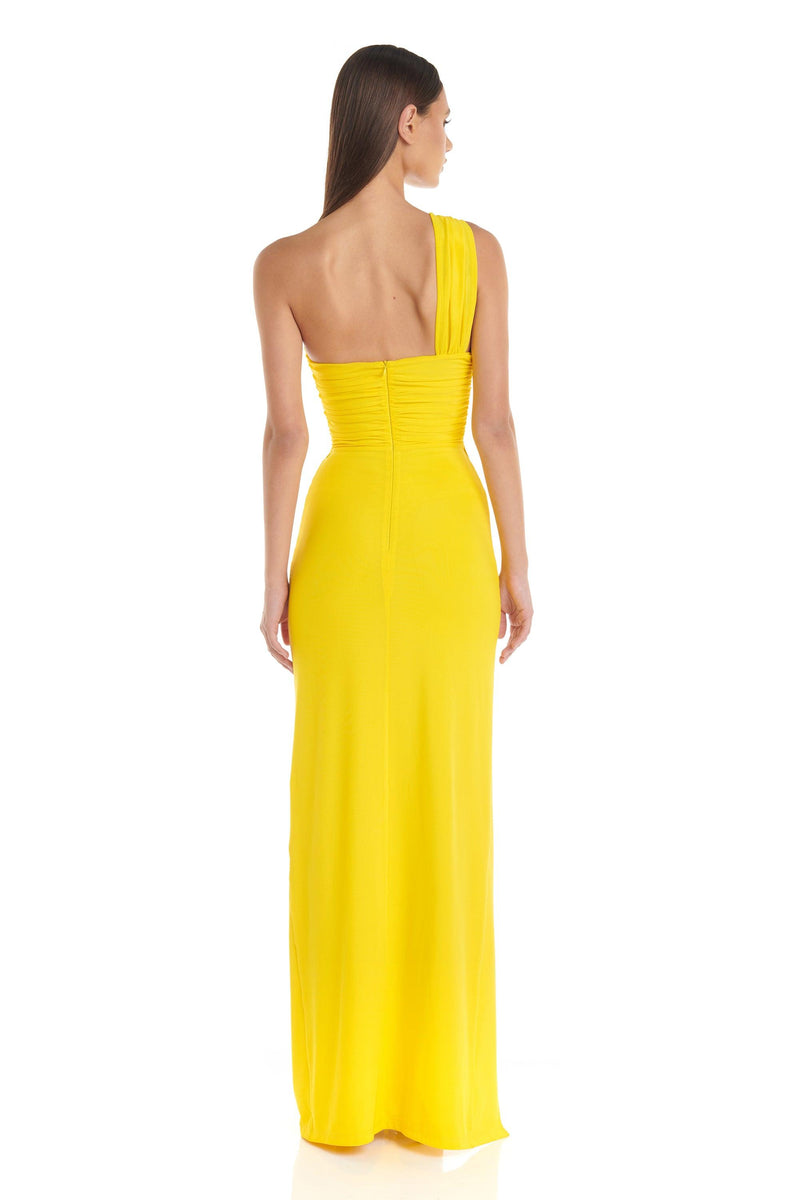 Natalie Maxi Dress | Yellow - ELIYA THE LABEL