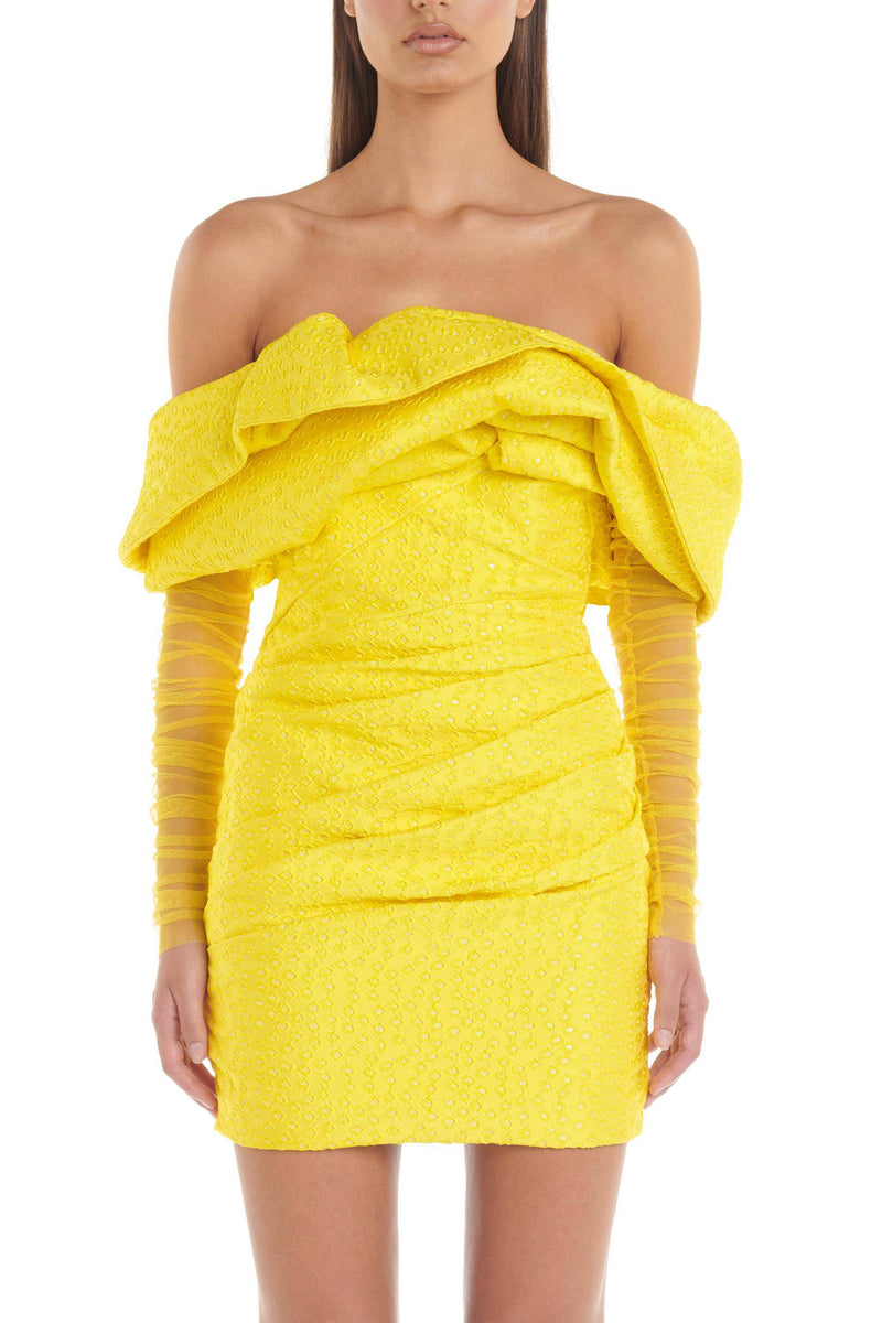 Oscar Dress | Yellow - ELIYA THE LABEL