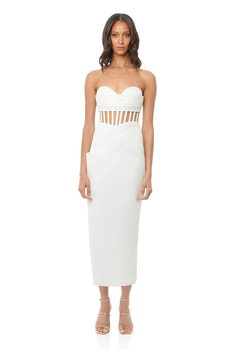 Zariah Dress | White - ELIYA THE LABEL