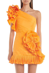 Zoiva Dress | Orange - ELIYA THE LABEL