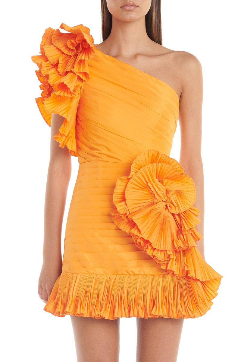 Zoiva Dress | Orange - ELIYA THE LABEL