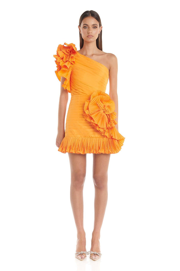 Zoiva Dress | Orange - ELIYA THE LABEL