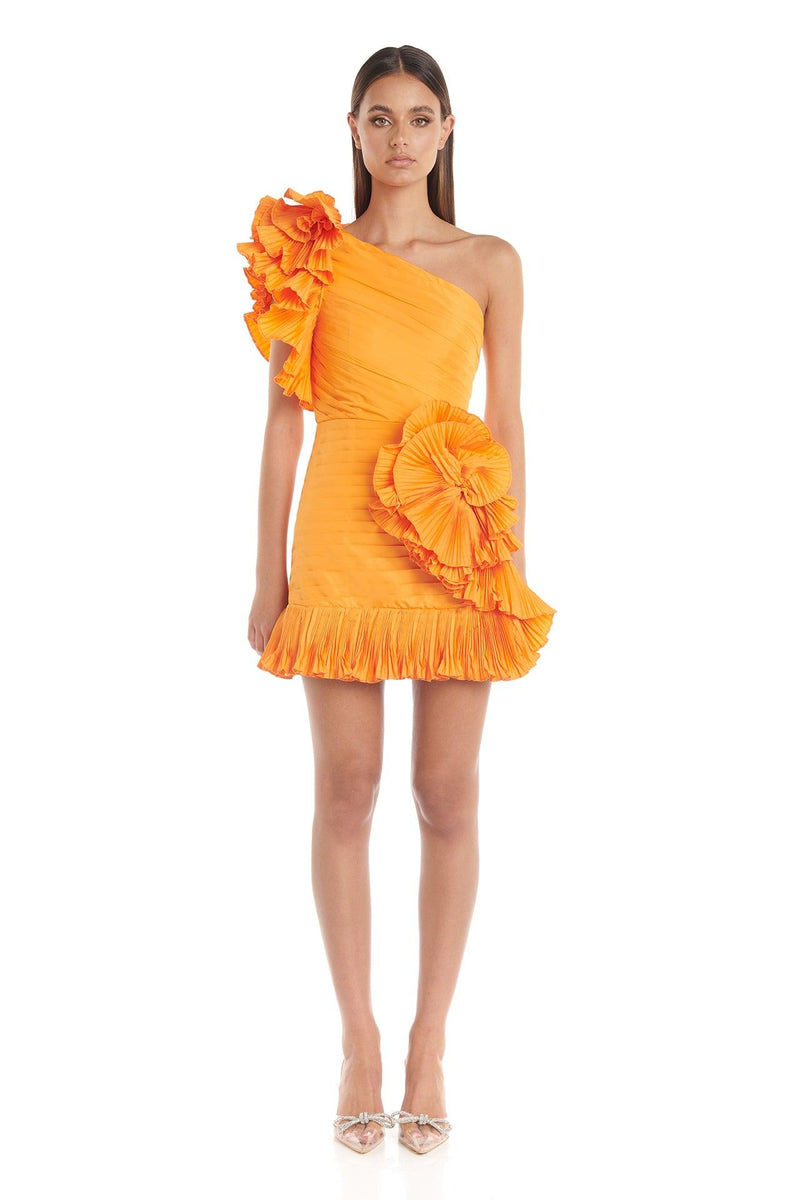 Zoiva Dress | Orange - ELIYA THE LABEL