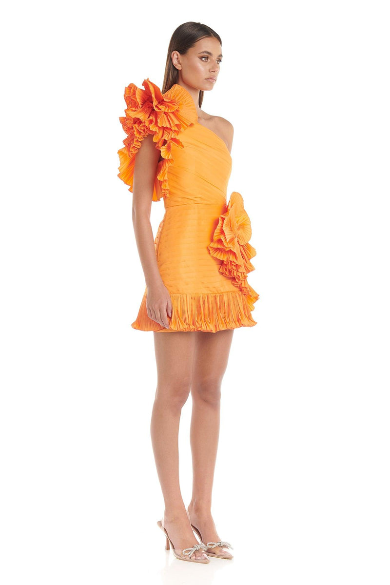 Zoiva Dress | Orange - ELIYA THE LABEL