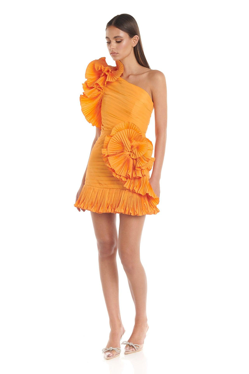 Zoiva Dress | Orange - ELIYA THE LABEL